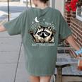 Trash Can Not Trash Cannot Raccoon Women's T-Shirt | Fun Design Moss