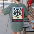 Trash Panda Lover T-Shirt - Women's Comfort Colors Animal Tee Moss