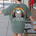 Women's Raccoon 'Trash Panda' Comfort T-Shirt - Fun & Cozy Moss