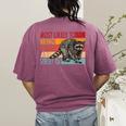 Adopt a Street Cat Tee | Funny Raccoon Lover's Women's Shirt Berry
