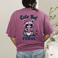 Cute Raccoon Humor Women's Comfort Colors T-Shirt | Summer Trend Berry