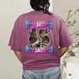 Even Baddies Get Saddies Raccoon Meme Women's Comfort Tee - Fun & Unique Berry