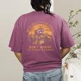Out Of Breath Hiking Society Raccoon | Vintage Women's T-Shirt Berry