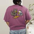 Raccoon & Opossum Pizza Party | Unisex T-Shirt for Animal Lovers Berry