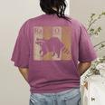 Raccoon Periodic Table Women's T-Shirt - Fun Chemistry Gift Berry