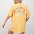 Autism Raccoon Comfort T-Shirt for Women | Meme-Inspired Design Mustard