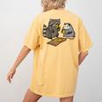 Raccoon & Opossum Pizza Party | Unisex T-Shirt for Animal Lovers Mustard