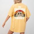 Raccoon Whisperer Women's T-Shirt - Vintage Retro Style for Animal Lovers Mustard