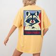 Trash Panda Lover T-Shirt - Women's Comfort Colors Animal Tee Mustard