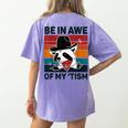 Be In Awe Of My 'Tism | Vintage Raccoon Autism Women's T-Shirt Violet
