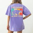 Raccoon Lover Introvert Comfort Colors Women's T-Shirt - Unisex Appeal Violet