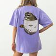 Raccoon Lover Women's T-Shirt - Animal Print | Comfort Colors Violet