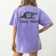 Raccoon Women’s Grey T-Shirt - Urban Animal Style | All-Season Violet
