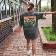 Adopt A Street Cat T-Shirt - Artsy Animal Back Print for Women Pepper