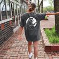 Raccoon Guitarist Print Women’s T-Shirt – Comfy Moonlit Vibes Pepper