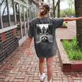 Raccoon & Sasquatch Selfie Women's T-Shirt - Fun Back Print Pepper