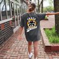 Raccoon Women's T-Shirt - Fun Back Print Tee Pepper