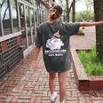 Raccoonicorn Raccoon Lover Women's T-Shirt – Fun Back Print Pepper