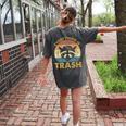 Vintage Raccoon Lovers Comfort Colors Women's T-Shirt | Quirky Back Print Pepper