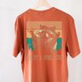 Adopt A Street Cat T-Shirt - Artsy Animal Back Print for Women Yam