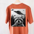 Alien UFO Raccoon Women's T-Shirt - Space-Themed Casual Wear Yam