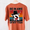 Be In Awe Of My 'Tism | Vintage Raccoon Autism Women's T-Shirt Yam