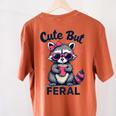 Cute Raccoon Humor Women's Comfort Colors T-Shirt | Summer Trend Yam