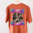 Even Baddies Get Saddies Raccoon Meme Women's Comfort Tee - Fun & Unique Yam