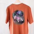 Ferret Women's T-Shirt | Comfort Colors Back Print - Moon Howl Design Yam
