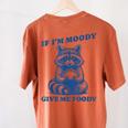 Moody Raccoon Women's T-Shirt - Fun Meme Design | Trash Panda Yam