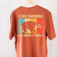 Raccoon Lover Introvert Comfort Colors Women's T-Shirt - Unisex Appeal Yam