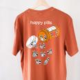 Raccoon Lover Women's T-Shirt - Happy Pills Back Print | Comfort Colors Yam