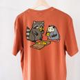 Raccoon & Opossum Pizza Party | Unisex T-Shirt for Animal Lovers Yam