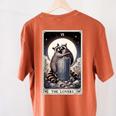 Raccoon Tarot The Lovers Women's Comfort Colors Tee - Back Print Yam