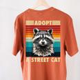 Raccoon Vintage Retro T-Shirt - Unisex Back Print for All Ages Yam