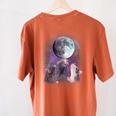 Rats Howling at Moon Women's T-Shirt | Comfort Colors Back Print Yam