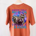 Retro Raccoon Meme Women's T-Shirt - Unique Comfort Colors Style Yam