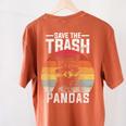 Retro Raccoon Women's T-Shirt - Save The Trash Pandas Design Yam