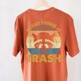 Vintage Raccoon Lovers Comfort Colors Women's T-Shirt | Quirky Back Print Yam