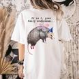 Fairy Godpossum Raccoon Tee | Women's Comfort Colors T-Shirt Ivory