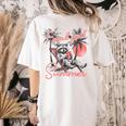 Feral Raccoon Summer Women's T-Shirt - Vacation Vibe Meme Apparel Ivory