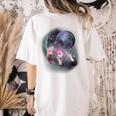 Ferret Women's T-Shirt | Comfort Colors Back Print - Moon Howl Design Ivory