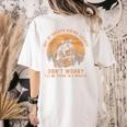 Out Of Breath Hiking Society Raccoon | Vintage Women's T-Shirt Ivory