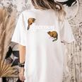 Raccoon Whisperer Women's T-Shirt - Cute Back Print for Animal Lovers Ivory
