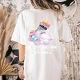 Raccoonicorn Raccoon Lover Women's T-Shirt – Fun Back Print Ivory