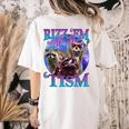 Retro Raccoon Meme Women's T-Shirt - Unique Comfort Colors Style Ivory
