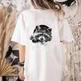 Save The Trash Pandas Raccoon Animal Lover Women's Comfort Colors T-Shirt Back Print Ivory