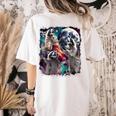 Three Raccoon Moon Cursed Meme Women's T-Shirt – Comfort Colors Ivory
