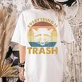 Vintage Raccoon Lovers Comfort Colors Women's T-Shirt | Quirky Back Print Ivory