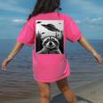Alien UFO Raccoon Women's T-Shirt - Space-Themed Casual Wear Crunchberry